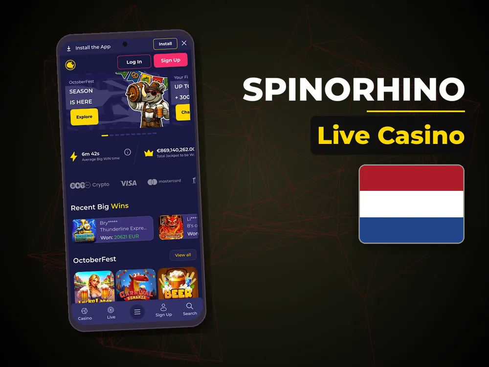 Spinorhino - Live Casino