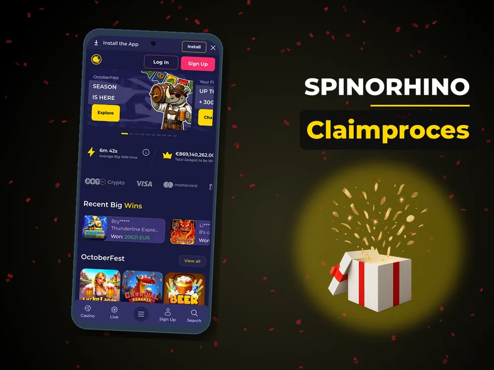 Spinorhino - Claimproces